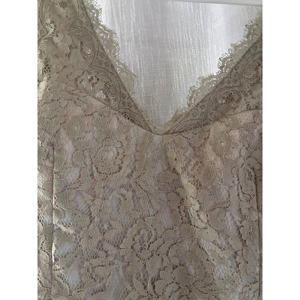 Anthropologie BHLDN McGinn Claudine Gray Dress size 4 - Picture 4 of 11